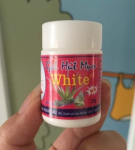 K@A Gel Hut Mun Clear Acne Pore Nose Blackhead Whitehead Remove Aloe Vera Mask 22g