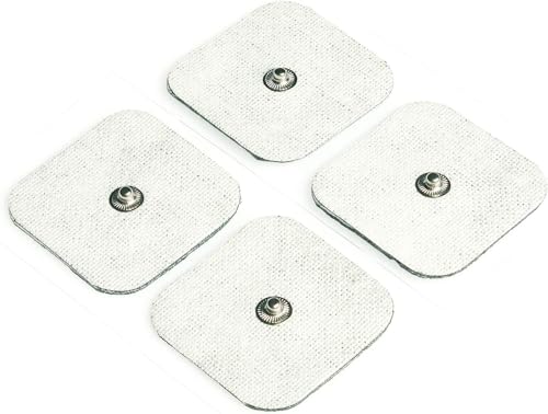 Beurer Replacement Set of Self-Adhesive Gel Electrode Pads, 45 x 45 mm, Electrodes for TENS and EMS, suitable for EM 49 / EM 80 / EM 41 / EM 40