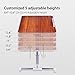 Neetto Laptop Height Adjustable Bed Table , Portable Lap Desk with Foldable Legs, Breakfast Tray for Eating, Notebook Computer Stand for Reading Writing on Bed Couch Sofa Floor – American cherrythumb 1
