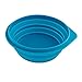 Collapsible Silicone Bowl for Camping - Food-grade & Space-Saving, Sky Blue - by Not Just A Gadget