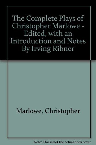 The Complete Plays of Christopher Marlowe 0672630206 Book Cover