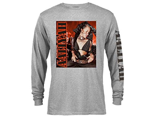 image for Ripple Junction Aaliyah Adult Unisex Stencil Logo Orange with Sleeve P