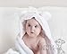 Little Giraffe Luxe Baby Towel with Ears, 24