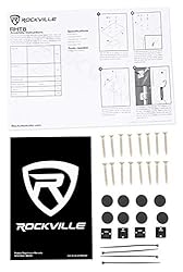 (2) RockvilIe RHT8C Computer/Bookshelf Desktop