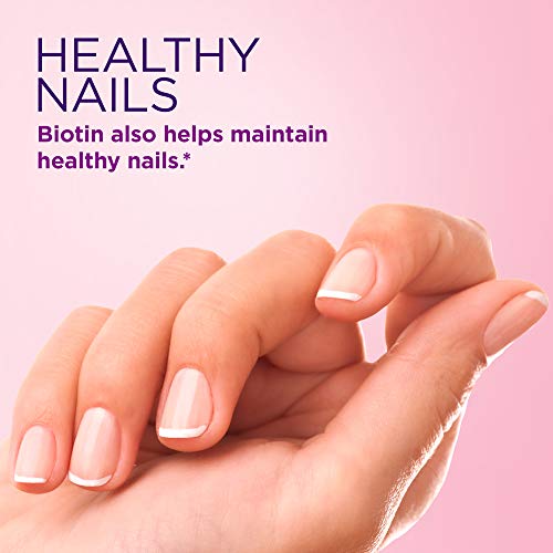 Nature's Bounty Hair, Skin & Nails with Biotin, Strawberry Gummies Vitamin Supplement, Supports Hair, Skin, and Nail… - Image 4