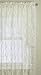 Lorraine Home Fashions Monaco Super Wide Tailored Window Panel, 120 by 63-Inch, Antique Ivory, Set of 2