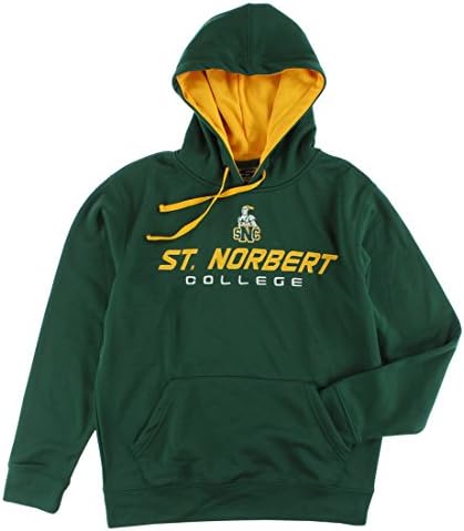 Stadium Mens Saint Norbert College Pullover Hoodie Green S