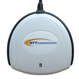 NTTコミュニケーションズ 接触型ICカードリーダー・ライター e-Tax Win&Mac対応 SCR3310