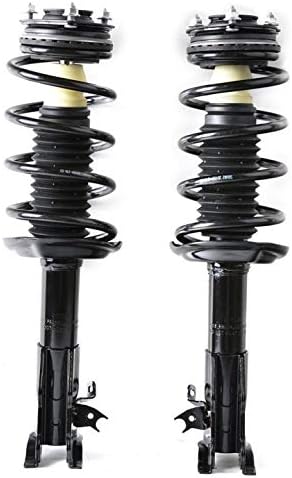 SarahQ fit 06-11 Acura CSX & 06-11 Honda Civic 1.8L Not Fit Si Coupe and Hybrid Models 1 Pair Front Complete Assembly Suspension Shock Absorber Strut & Springs Kit S0381