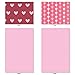 The Best Card Company - 10 Blank Heart Note Cards Boxed (4 x 5.12 Inch) - All Occasion Heartfelt Love Card Assortment - Heartfelt M3058