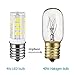 E17 Led Bulb, Aishangni Intermediate Base Led Bulb Appliance Bulb Dimmable 4W Daylight White 6000K, Low Power Consumption, Long Lifespan,450LM,AC110-130V for Home, Kitchen,Light Fixtures (2- Pack)