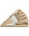 Jean Dubost Laguiole 5-Piece Cheese Knife Set with Board, Ivory Handles - Rust-Resistant Stainless Steel - Made in France