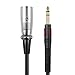 TNP Male XLR to 1/4 Inch TRS Cable (3 FT) - Balanced 6.35mm Quarter Inch to XLR Male Audio Stereo Interconnect Gold Plated Patch Cable for Microphones, Powered Speakers, Studio Sound Consoles