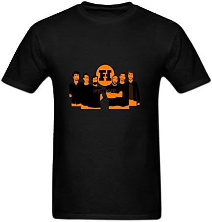 ZIYANG Men's Funhaus Graphic Printed T Shirt XXL Black