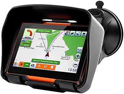 AutoPart Motorcycle GPS 8GB Touchscreen IPX7 Waterproof Motorcycle GPS Navigator Navigation Bluetooth 4.3"TFT gps para moto
