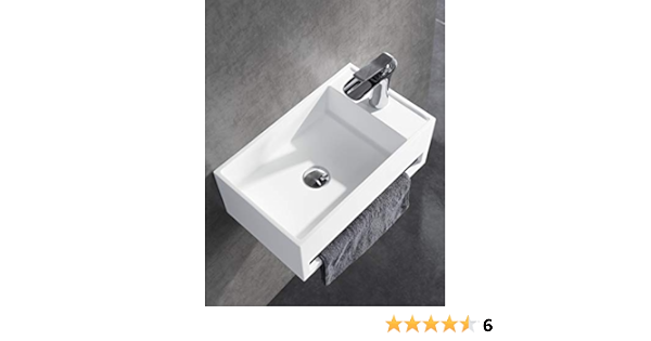 Bernstein baño Shop Pared Lavabo pb2077 de Mineral Fundido ...
