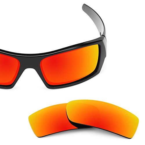 Revant Replacement Lenses for Oakley Gascan Fire Red MirrorShield