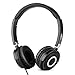 Vogek On Ear Headphones Lightweight and Foldable Bass Headphones with Volume Control and Microphone