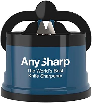 AnySharp ANYSHARP Knife Sharpener, Blue 