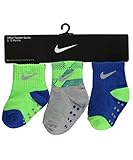 Nike Baby Boys' 3-Pack Mini Crew Socks