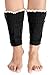 Avidlove Women Socks Button Lace Leg Warmers Knit Wool Boots Cuffs Short Black