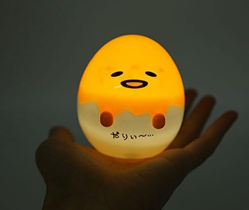 ZEVRA Gudetama Lazy Egg 8CM mini lamp abs cute small night light