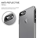 PATCHWORKS iPhone 8 Plus / 7 Plus Case, Level Case Black/Clear - Military Grade Protection Case, Extra Protection, Impact Disperse System