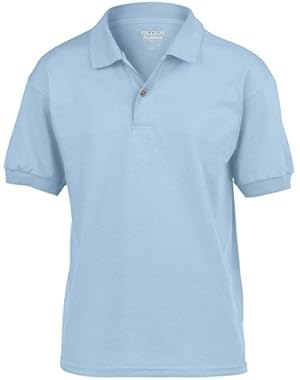 DryBlend Youth 5.6 oz. 50/50 Jersey Polo