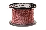 ECore Cables 24 AWG Cross Connect Wire - 1 Pair - Cat5e Rated - Red/White - R/W-W/R - 1000 FT