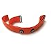 Chest Strap, Sport Wireless Heart Rate Monitor Adjustable Chest Belt Band for Polar Wahoo Garmin - Orange