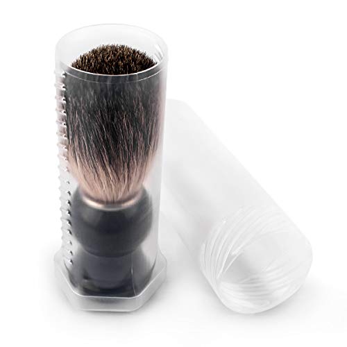 QSHAVE Shaving Brush Travel Case Holder Fit for Most of Shaving Brushes (Brush not Included) - Thumbnail 4