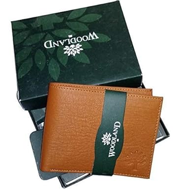Woodland Tan MenS Leather Wallet