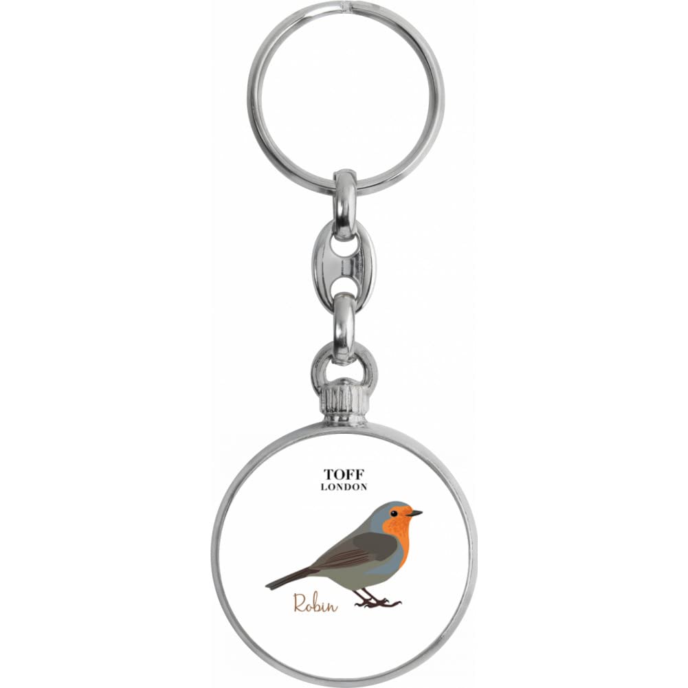 Toff London Robin Bird Keyring