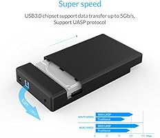 Orico 3 5 Inch Tool Free Sata Usb 3 0 External Hard Drive