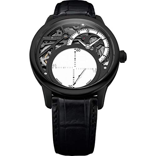 Maurice-Lacroix-Masterpiece-Seconde-Mysterieuse-Mens-Black-PVD-Automatic-Watch-MP6558-PVB01-090
