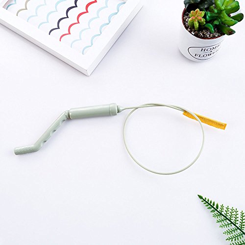 Unpara 1PCS Drain Cleaner Home Kitchen Bathroom Sink Hair Cleaning Hooks Style Floor Sewer Dredge (Blue)