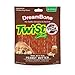 DreamBone Twist/Treat/Chew Sticks Peanut Butter 50 Pk, Pack/Bundle of 2 (100 Treats Total)