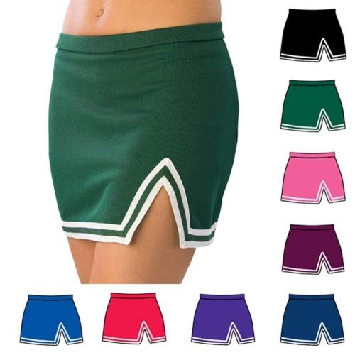 Pizzazz Black A Line Cheer Uniform Skirt Adult XL