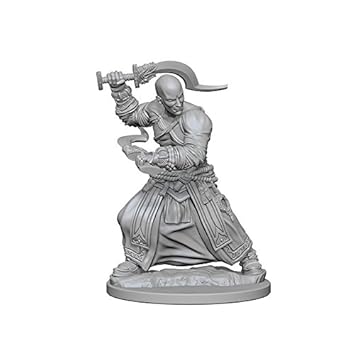 Pathfinder: Deep Cuts Unpainted Miniatures: Human Male Monk