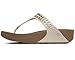 FitFlop Women's Carmel Toe-Post Suede Sandals Dress, Rose Gold, 8 M US
