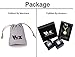 VNOX Stainless Steel French Rope Chain Necklace,Set of 4