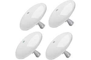 UBNT NanoBeam AC NBE-5AC-Gen2-US 4 Units 5GHz High-Performance airMAX ac Bridge CPE with Dedicated Management Radio