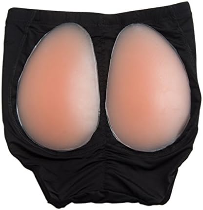 Colulu Silicone Buttocks Panty Removable Butt Enhence Insert Pads XL