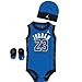 Jordan Baby Clothes 3 Piece Basketball Jersey Set (0-6 months) Royal Blue, 0-6 Months