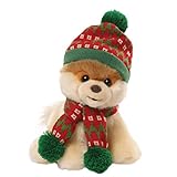 Gund Boo Holiday Hat and Scarf 9 IN Plush