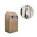 Tsing Garment Covers Fabric Hanging Clothes Storage Bag Large Organizer Garment Bags - Beige - XL-32''W 23''D 43''H