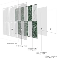 10 Sheets Subway Tile Peel and Stick