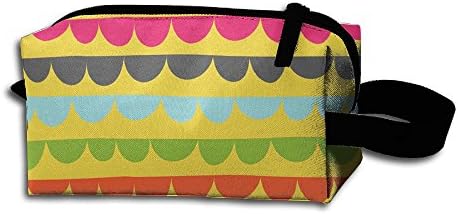Unisex Design Summer Bunting Pattern Portable Make-up Receive Bag Hand Cosmetic Bag Makeup Bag Sewing Kit Medicine Bag For Home