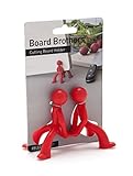 Board Brothers Cutting Holder Red By Peleg Design