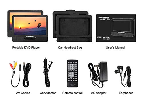 image for Koramzi PDVD-DK95 Portable 9